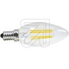 LED - Filament Kerzenleuchte E14 dimmbar