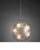 LED-Kunststoffball mit Sterneffekt
